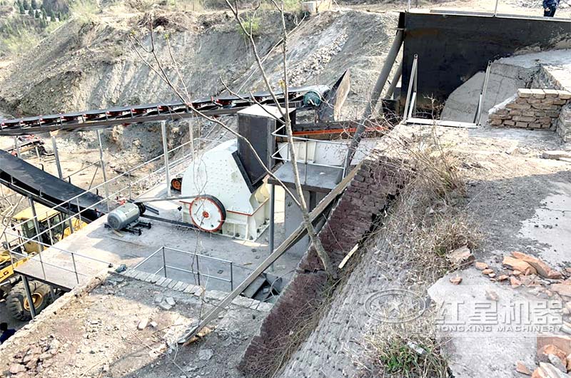 重锤式破碎机现场实拍 重锤式破碎机现场实拍