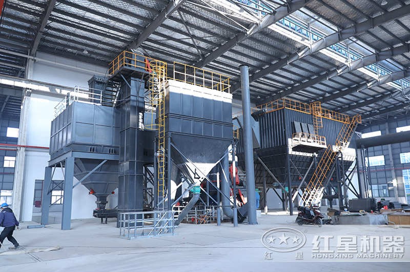 配备专用脉冲收尘器清洁环保