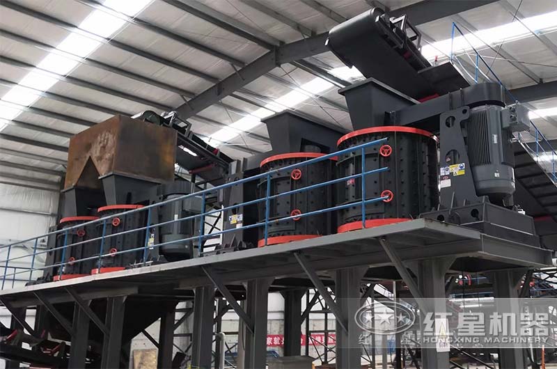 立式破碎制砂机生产现场 立式破碎制砂机生产现场