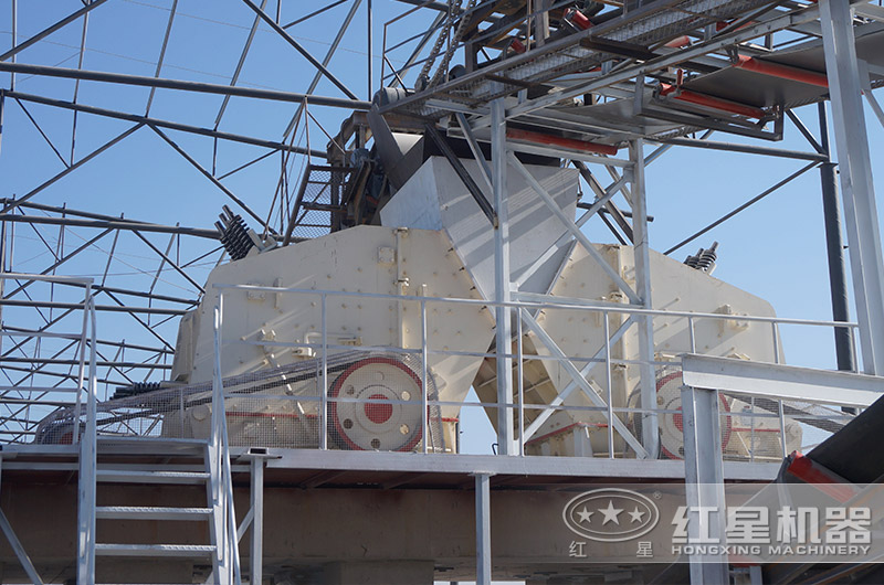 山东时产300吨石头破碎生产线