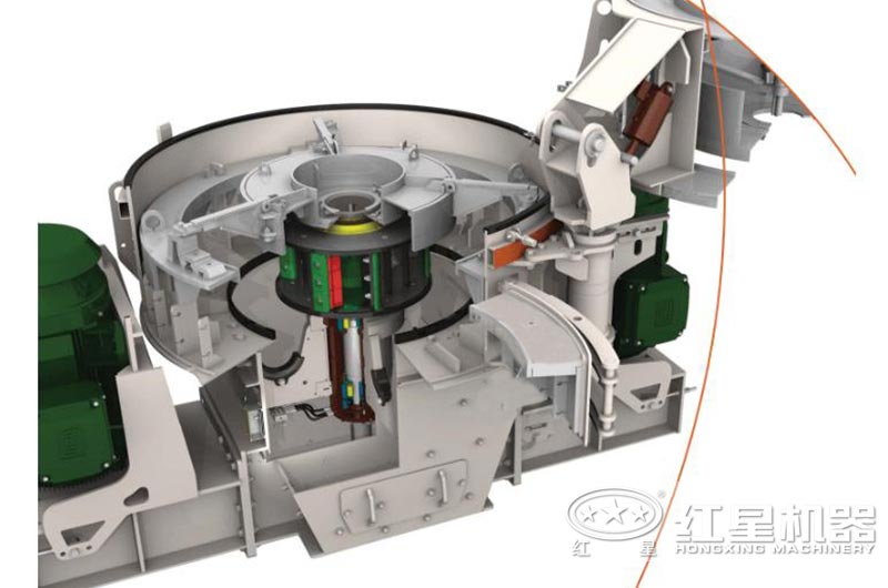 方解石制砂机内部结构 方解石制砂机内部结构