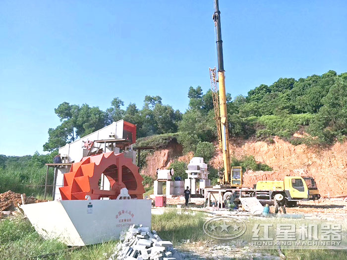 洗沙生产线搭建 洗沙生产线搭建