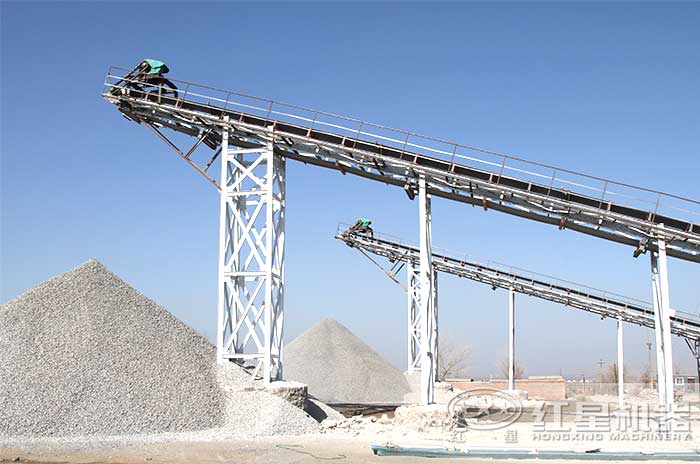 人工制砂生产线现场 人工制砂生产线现场
