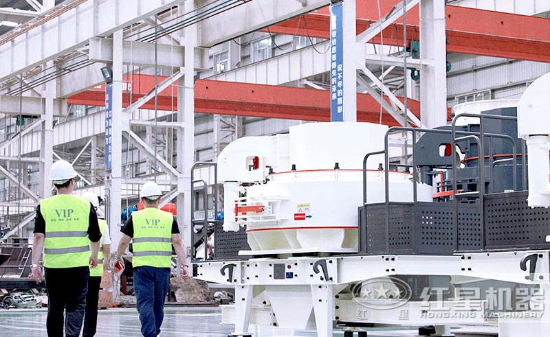 客户来厂参观考察制砂设备 客户来厂参观考察制砂设备