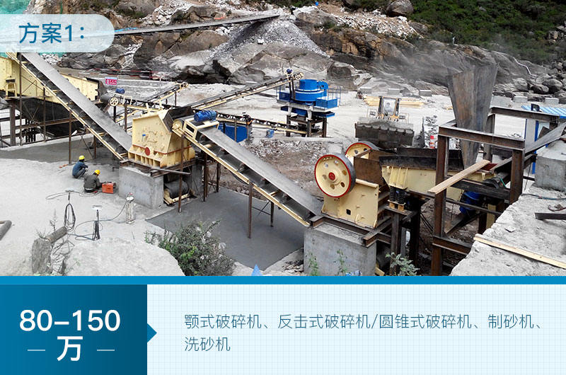 时产500吨的砂石生产线配置 时产500吨的砂石生产线配置