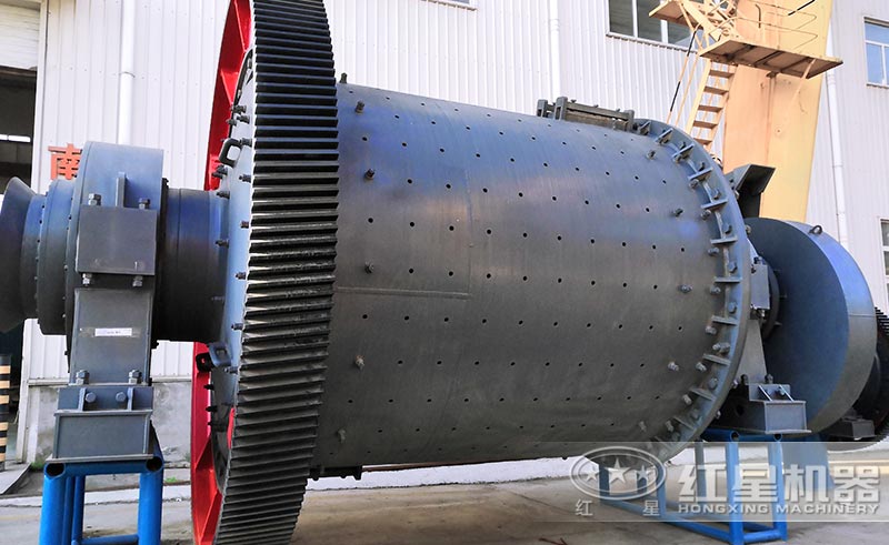 球磨机特写 球磨机特写