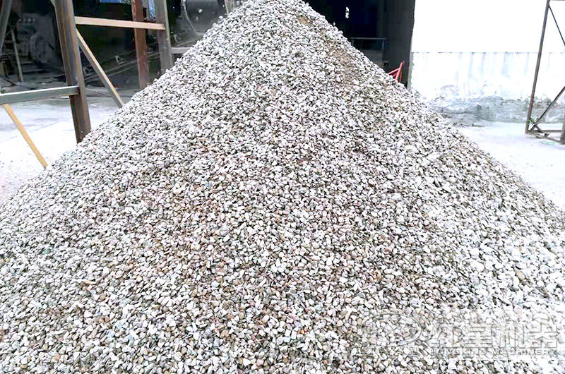 生产线制砂后成品展示 生产线制砂后成品展示