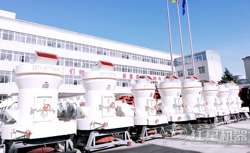 矿石磨粉机厂区图 矿石磨粉机厂区图