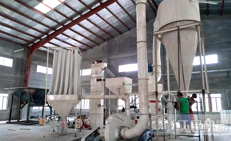 自循环超细粉碎机现场 自循环超细粉碎机现场