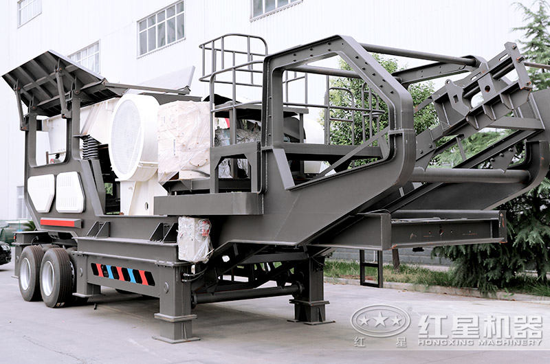 移动式小型粉碎机：移动颚式破碎机