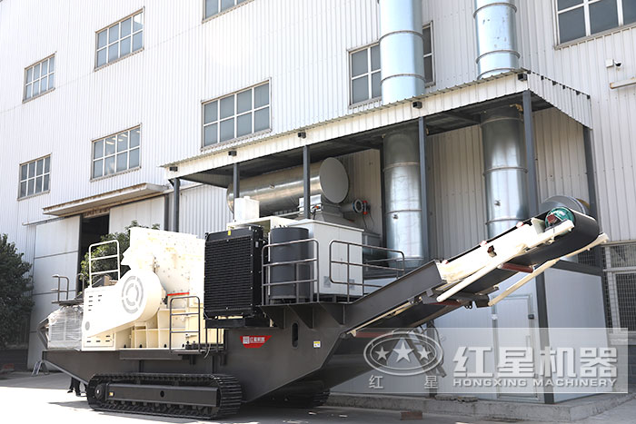 履带配置的移动破碎机 履带配置的移动破碎机