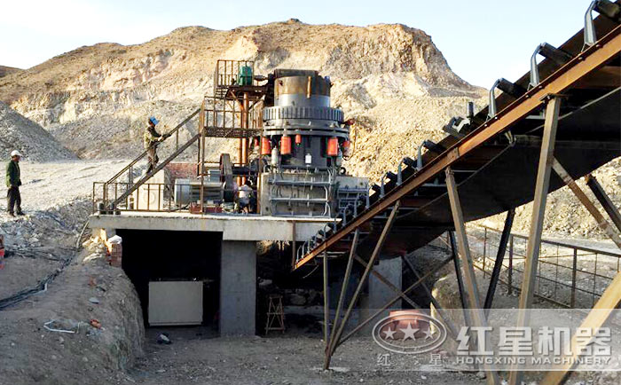 石料粉碎机生产现场 石料粉碎机生产现场