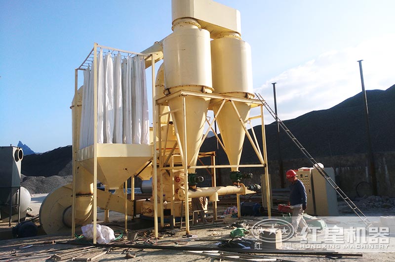 雷蒙磨粉生产现场 雷蒙磨粉生产现场