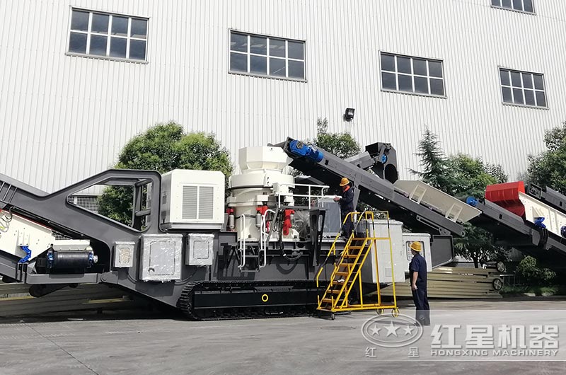 大型移动式轧石机 大型移动式轧石机