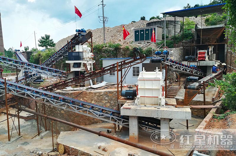 浙江年产400吨凝灰岩制砂项目