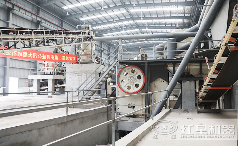 分级破碎现场 分级破碎现场