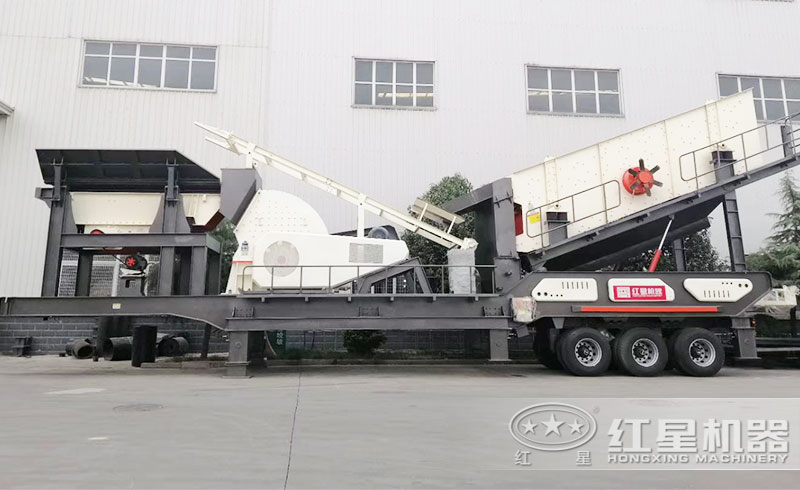 移动破筛机实拍 移动破筛机实拍