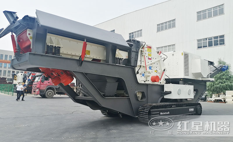 移动混凝土破碎机实拍 移动混凝土破碎机实拍