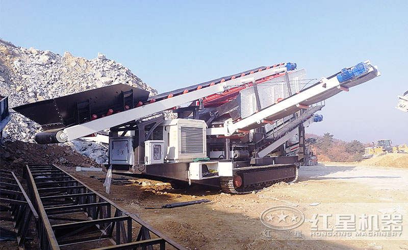 履带振动筛 履带振动筛