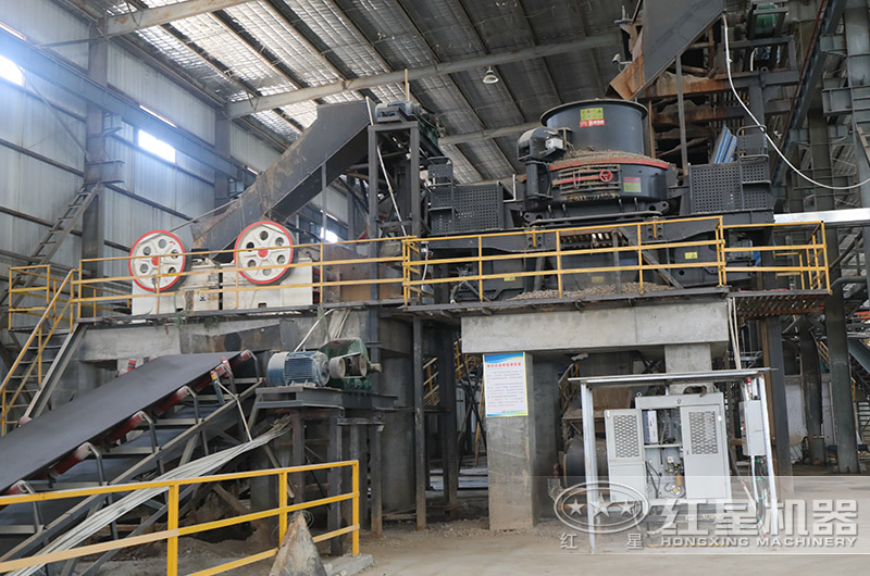 三亚时产200吨石头破碎生产线