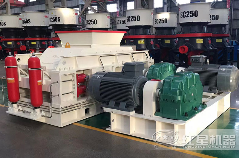 对辊制砂机设备深受砂石场客户欢迎 对辊制砂机设备深受砂石场客户欢迎