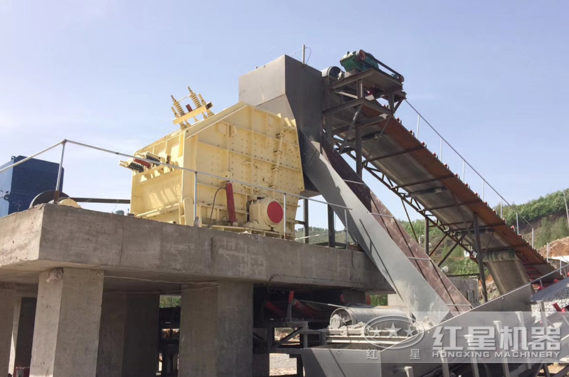 宝鸡时产50-80吨石头破碎生产线