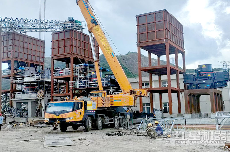 前期破碎、制砂工序