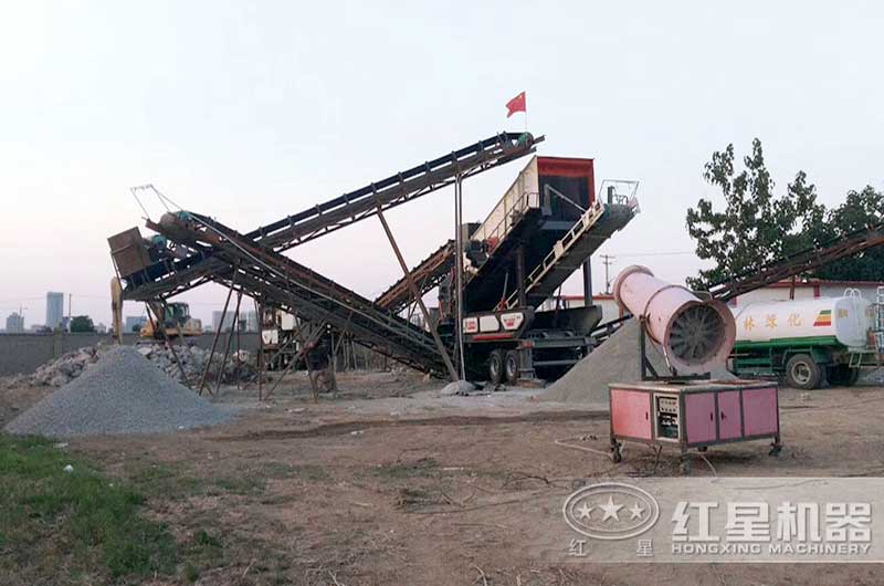 建筑垃圾工地分类机器处理现场 建筑垃圾工地分类机器处理现场