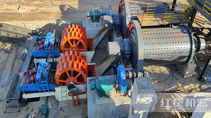 广东用户棒磨式制砂机现场 广东用户棒磨式制砂机现场