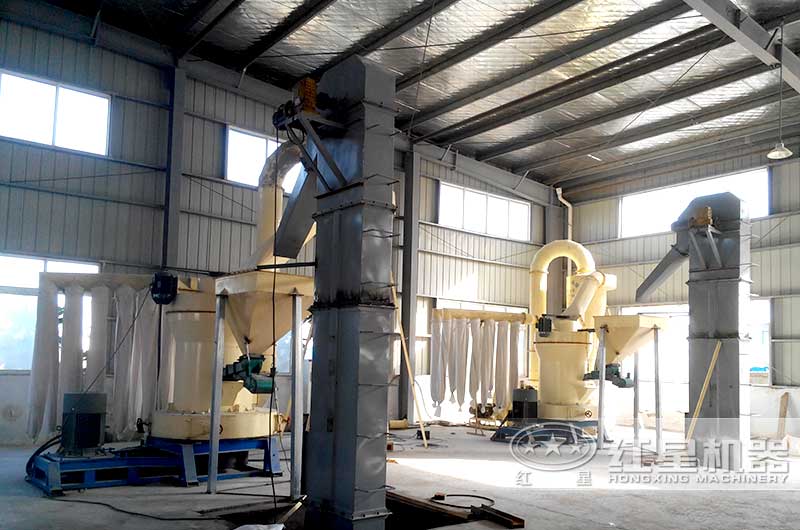 两套磨粉生产线现场 两套磨粉生产线现场