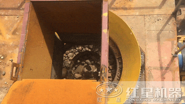 圆锥式石头破碎机进料口展示 圆锥式石头破碎机进料口展示