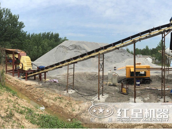 锤式打砂机安装试车 锤式打砂机安装试车