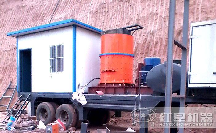 可移动式复合破碎机 可移动式复合破碎机