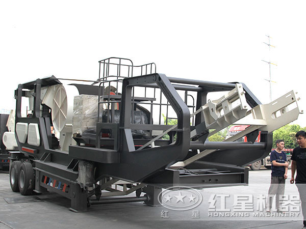 车载移动嗑石机 车载移动嗑石机