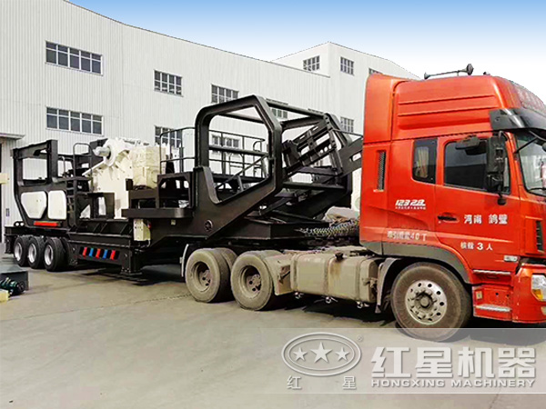 移动碎石机发货图 移动碎石机发货图