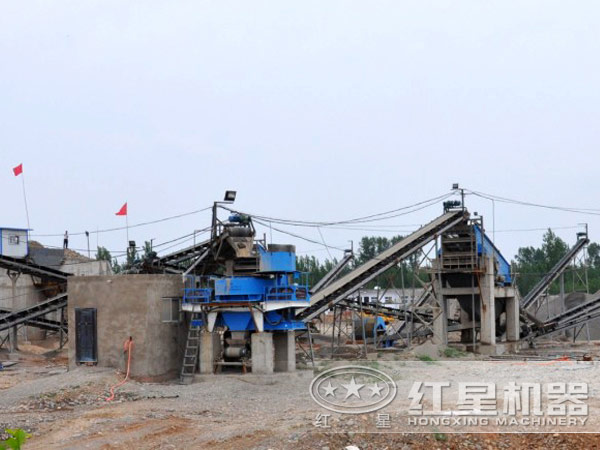 白云石制砂机环生产线 白云石制砂机环生产线