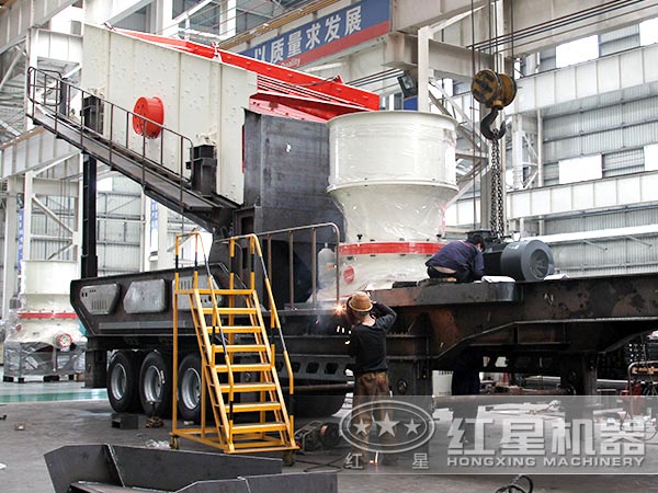 圆锥移动破碎机 圆锥移动破碎机