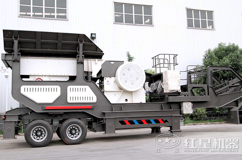 小型柴油移动破碎机 小型柴油移动破碎机