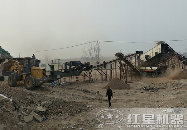 新型车载碎石机处理建筑垃圾 新型车载碎石机处理建筑垃圾