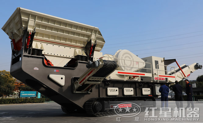 履带破碎站---筛分站的好搭档 履带破碎站---筛分站的好搭档