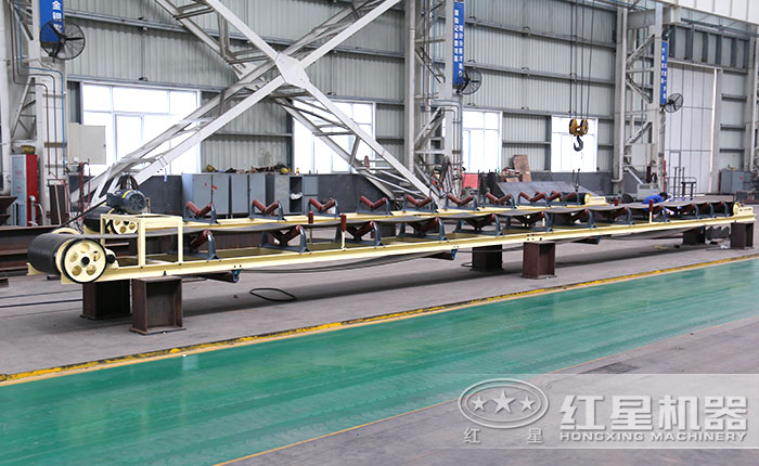 皮带输送机车间展示 皮带输送机车间展示