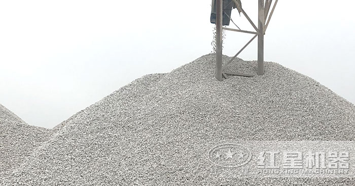 经过细沙制砂机加工之后的沙子成品 经过细沙制砂机加工之后的沙子成品