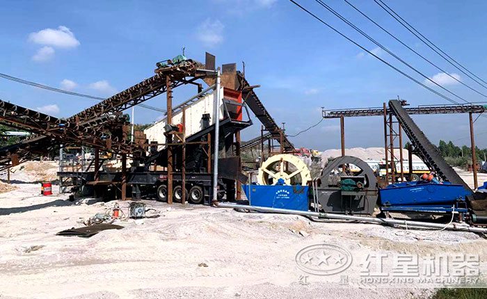制砂洗沙生产线 制砂洗沙生产线
