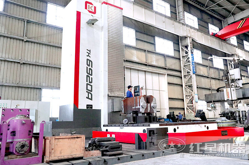 红星移动制沙机车间 红星移动制沙机车间