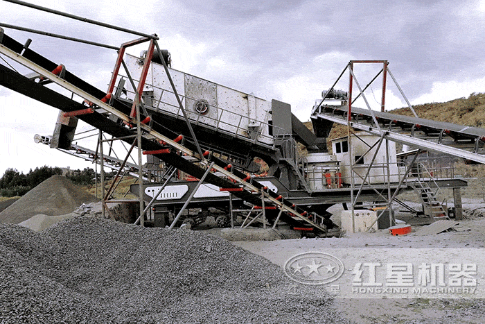 大型移动式破碎搭载圆锥破碎机 大型移动式破碎搭载圆锥破碎机