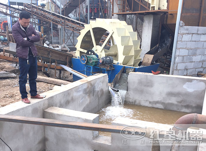 洗沙场搭建沉淀池