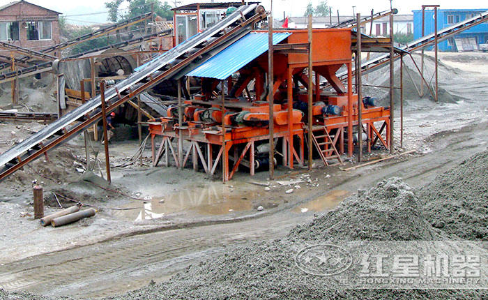 对辊式破碎机破碎鹅卵石原料 对辊式破碎机破碎鹅卵石原料