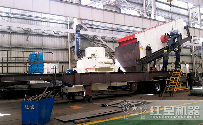 车载移动制砂机 车载移动制砂机