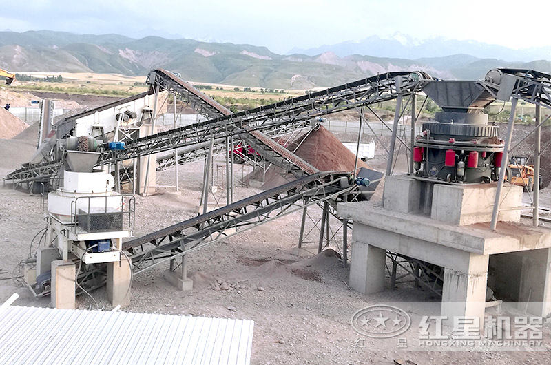 沙石破碎机破碎制砂作业现场 沙石破碎机破碎制砂作业现场