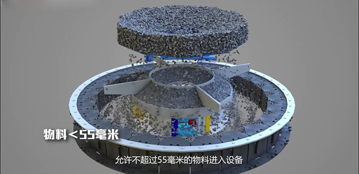 HVI制砂机，制砂效果